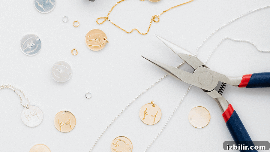 A flat lay of jewelry. 