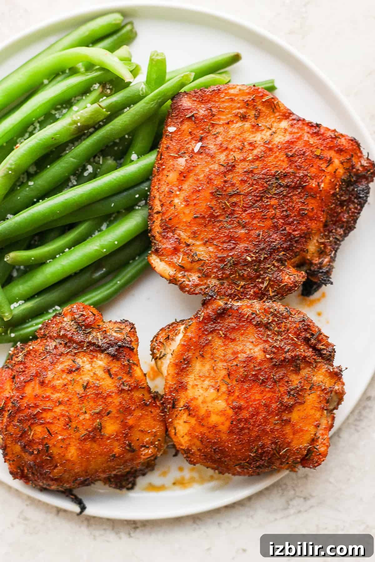 chicken thighs with green beans