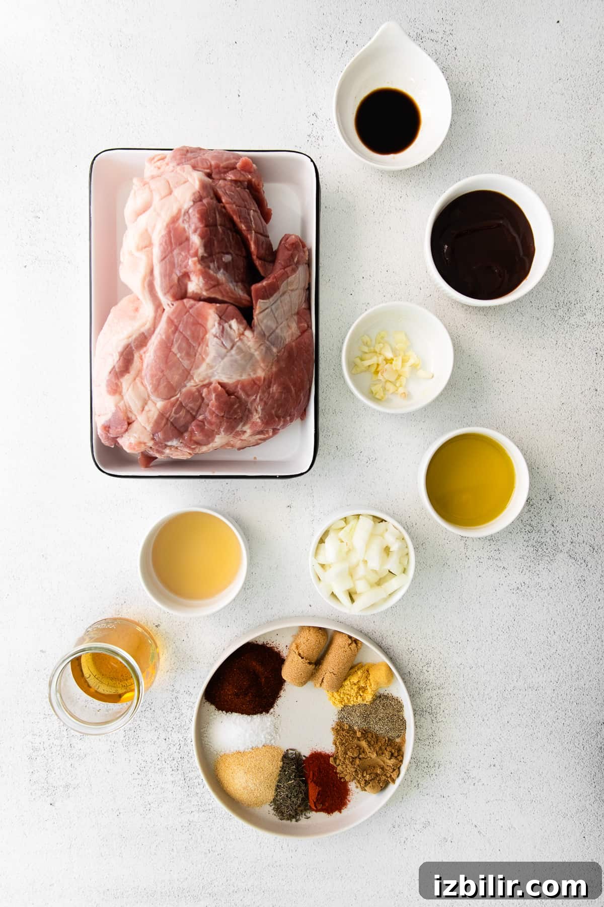 ingredients on counter