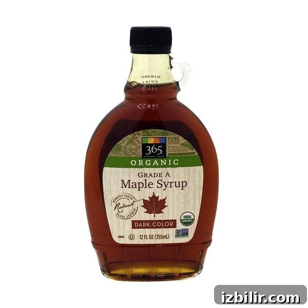 Photo of maple syrup