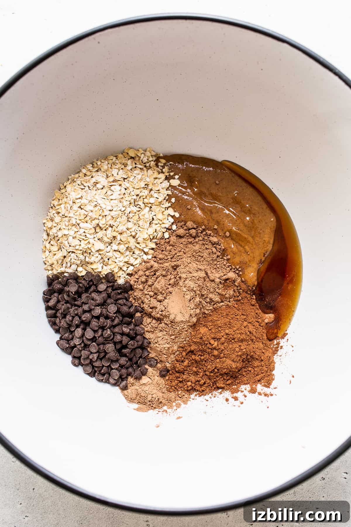 Ingredients in bowl ingredients in bowl.
