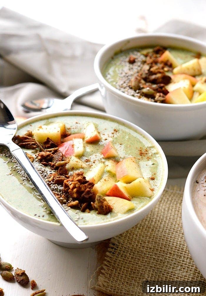 Apple pie smoothie bowls apple pie smoothie bowls