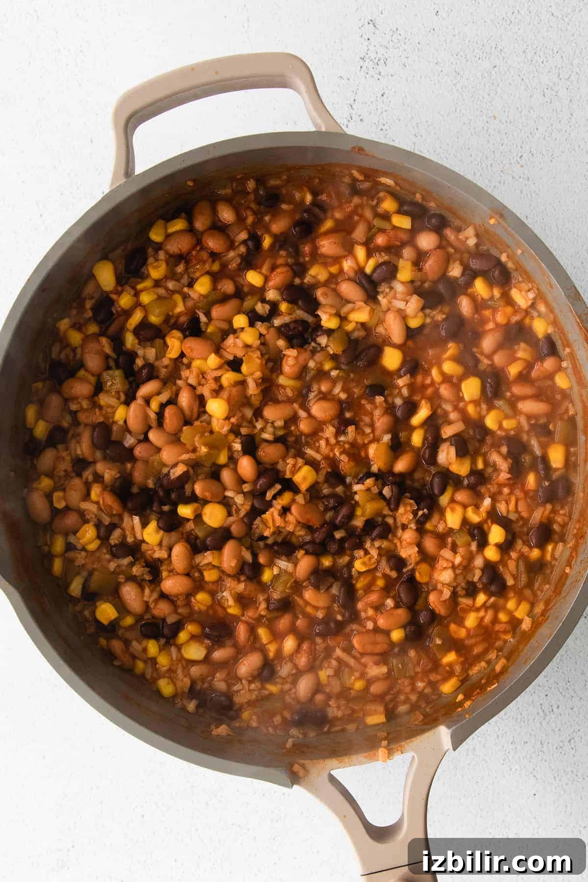 Finished cauliflower taco skillet taco skillet