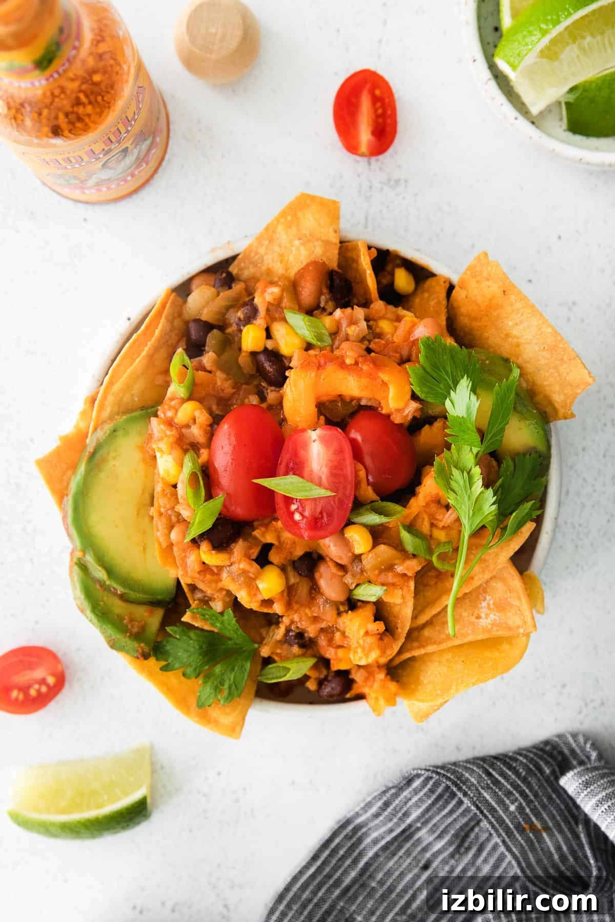 One-Pan Cauliflower Taco Skillet 2 bowl of taco skillet