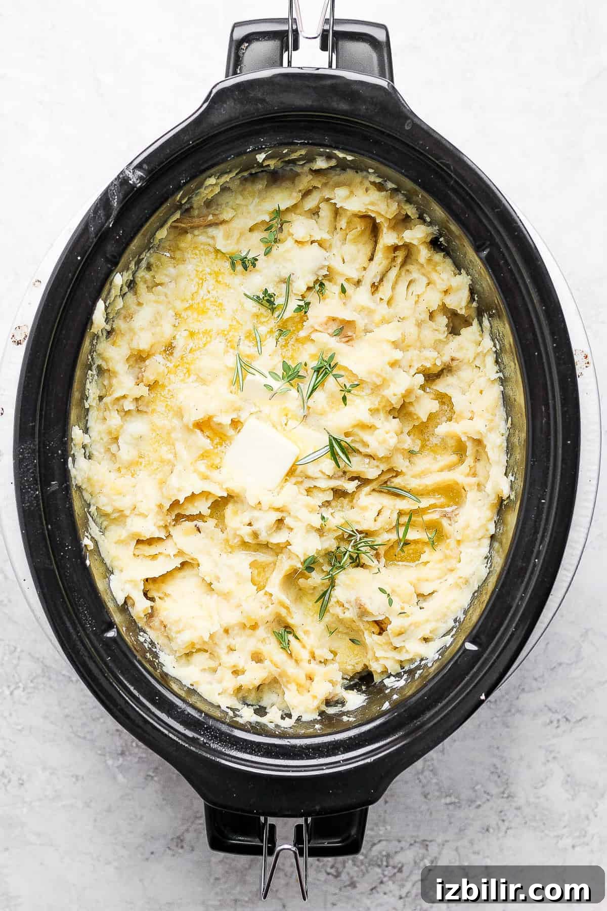Slow cooker mashed potatoes mashed potatoes in slow cooker