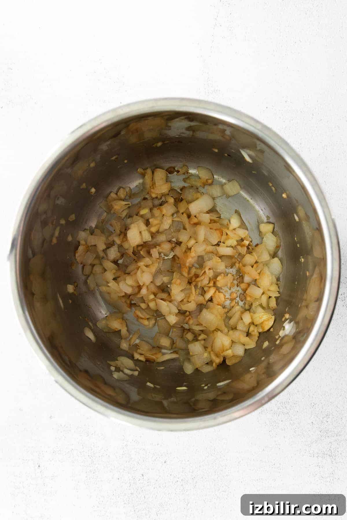 cooking onions in Instant Pot