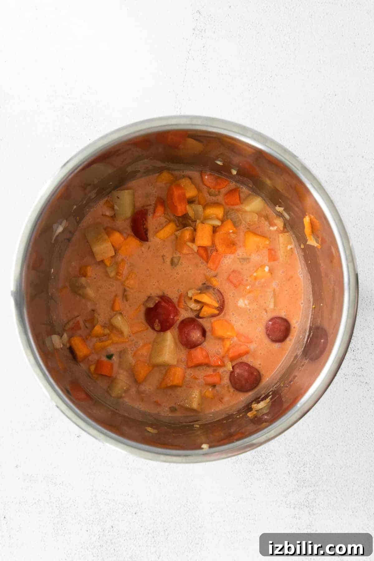 Thai pumpkin curry in Instant Pot