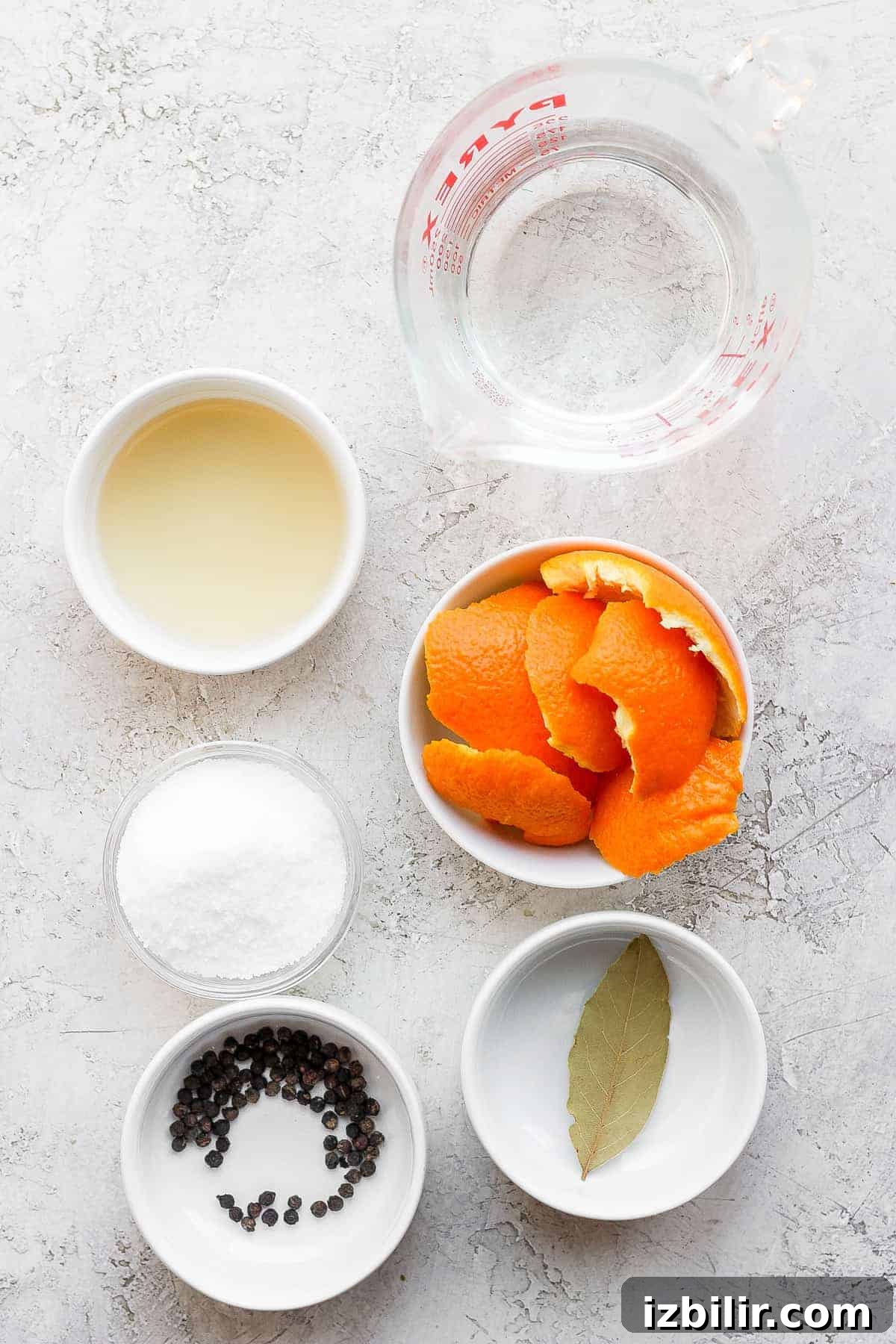 ingredients on counter