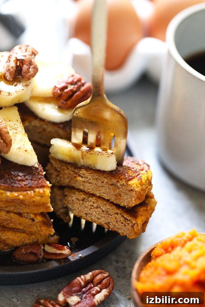 Fluffy Gluten-Free Pumpkin Pancakes 4 img 14541 12