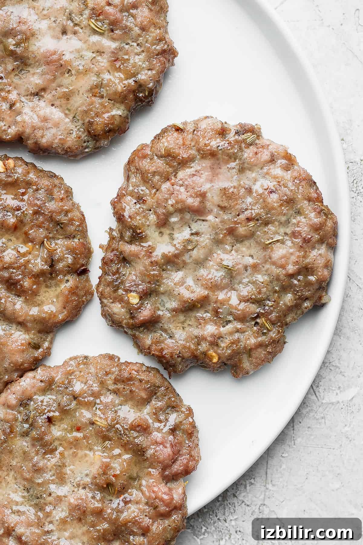Maple Breakfast Sausage breakfast sausage on plate