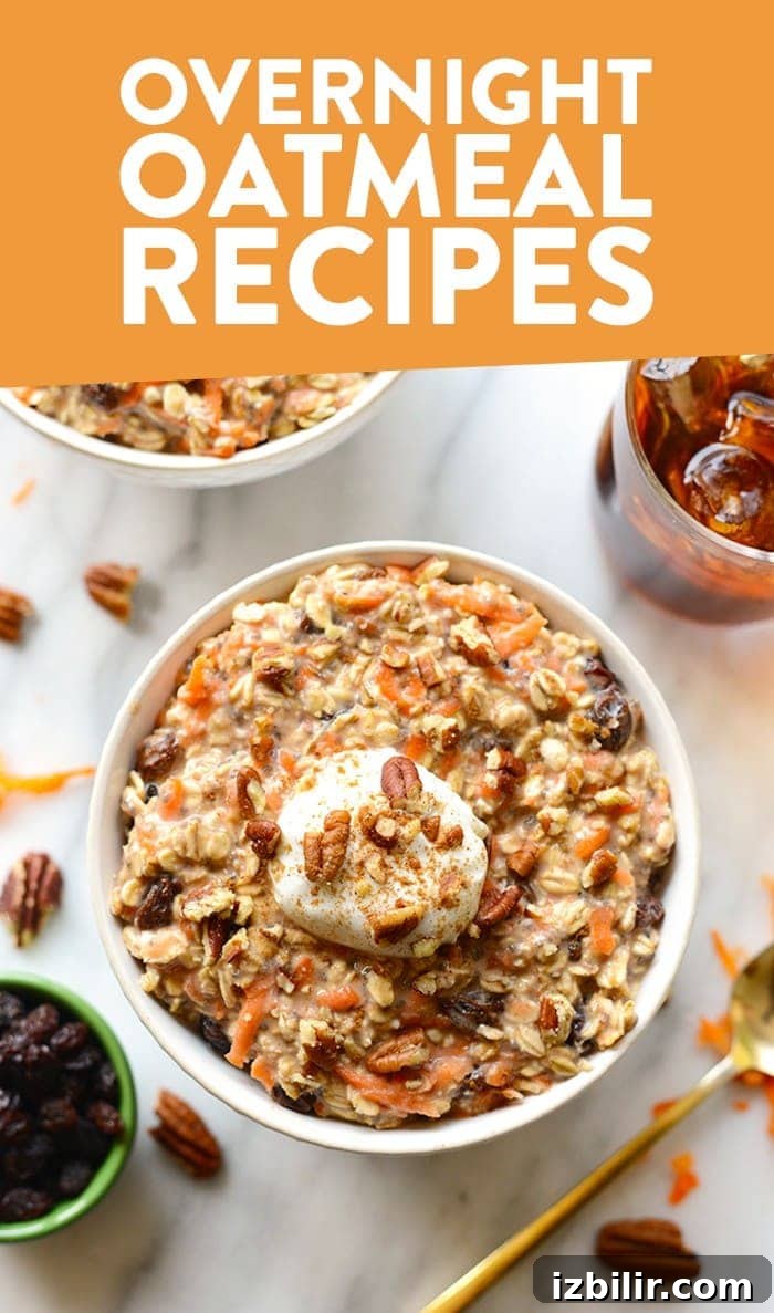 overnight oatmeal recipes