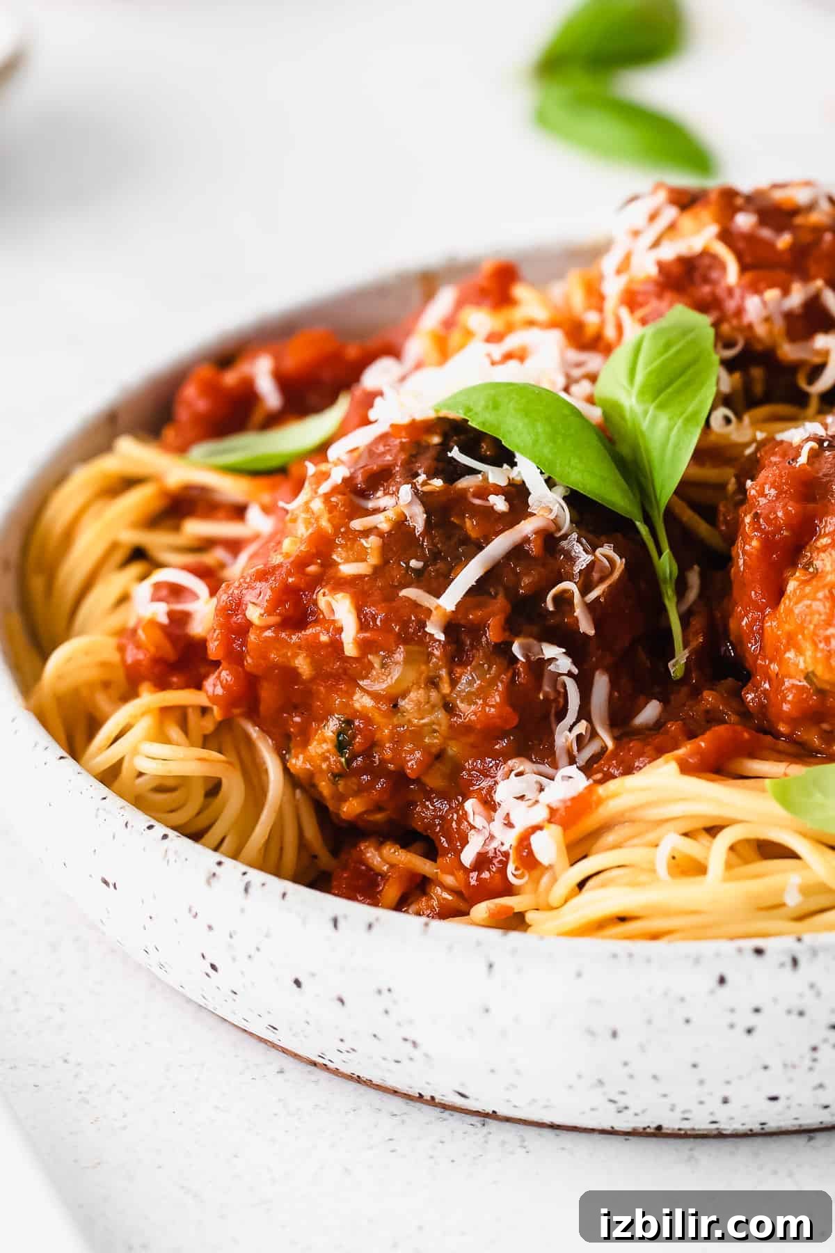 Ground Turkey Meatballs: Juicy, Flavorful Recipe 7 Turkey meatballs served with pasta