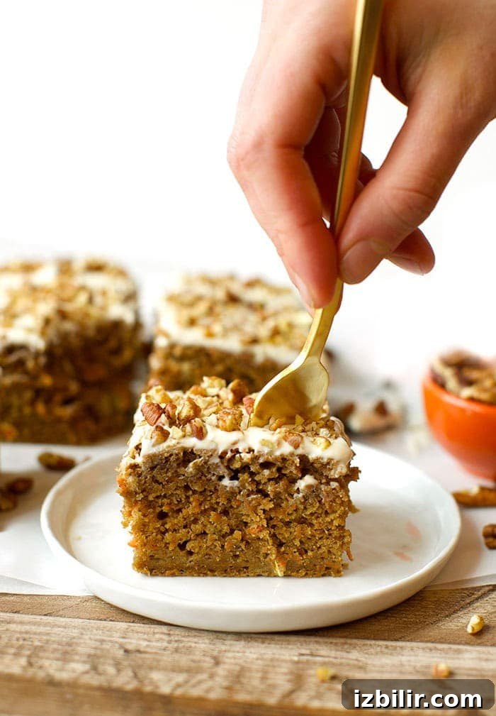 healthy carrot cake