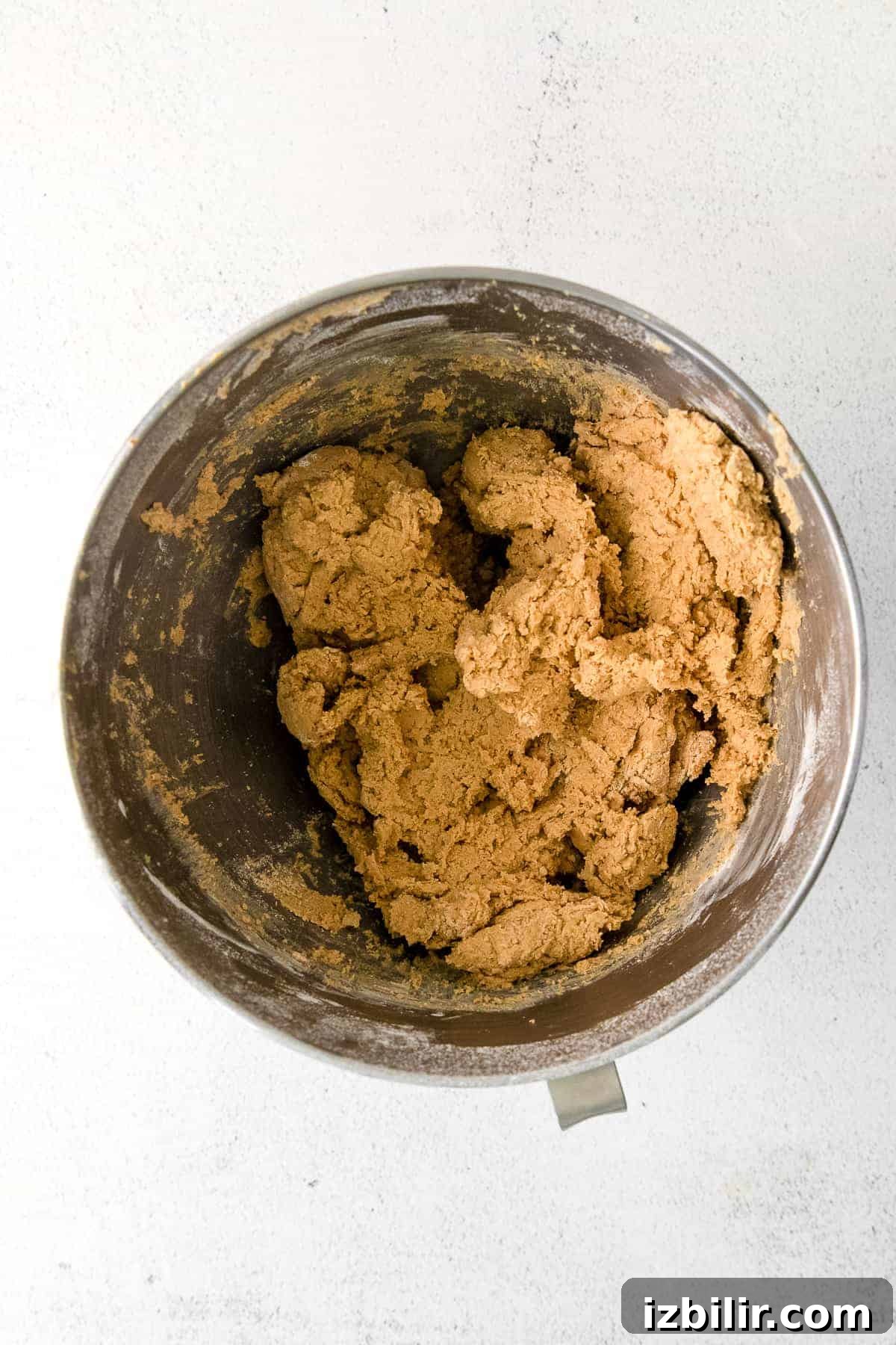 Cookie dough for maple sugar cookies cookie dough in bowl