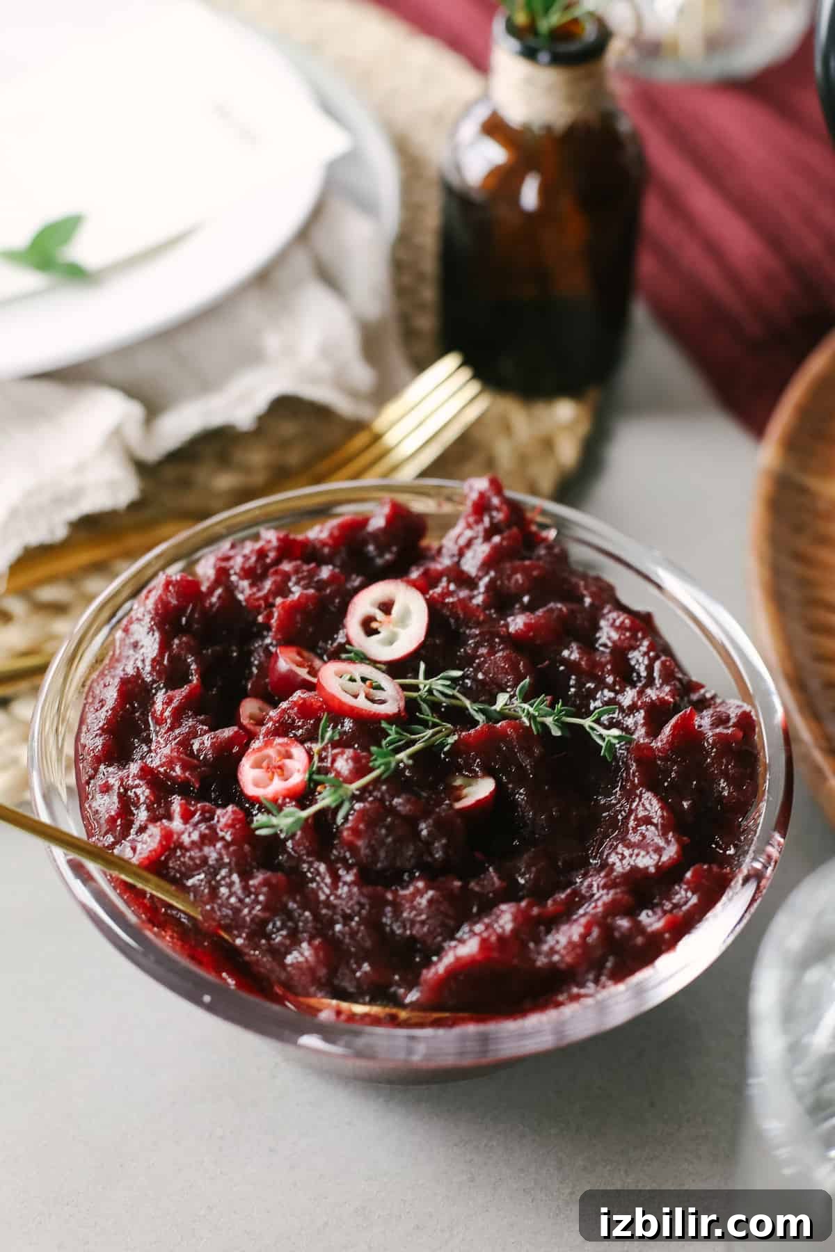 Thanksgiving Menu 2021: Your Complete Holiday Recipe Guide 10 lemon ginger cranberry sauce in a bowl
