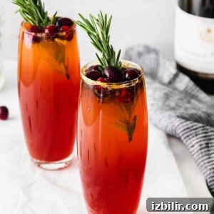 mimosa in flute glass