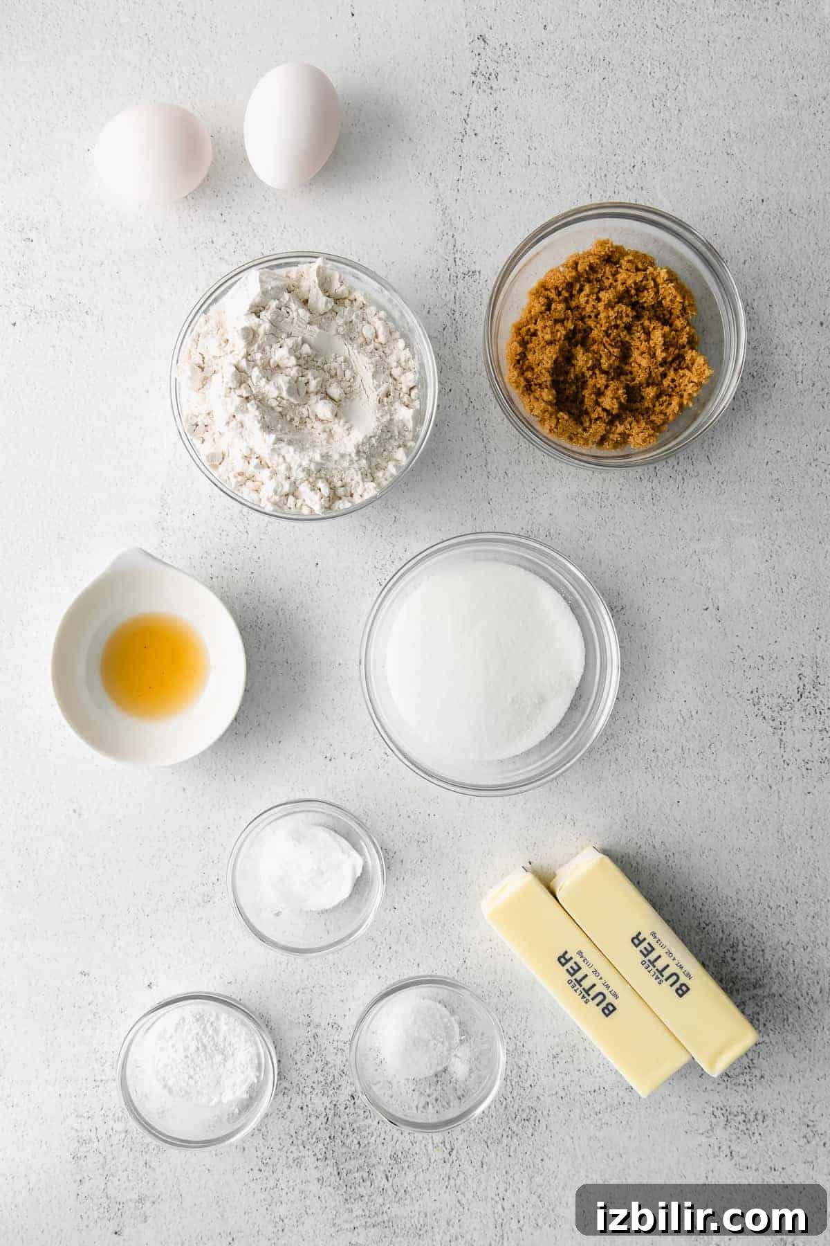 Homemade Snickerdoodle Cookies: Cinnamon Sugar Recipe 3 Snickerdoodle ingredients in small bowls