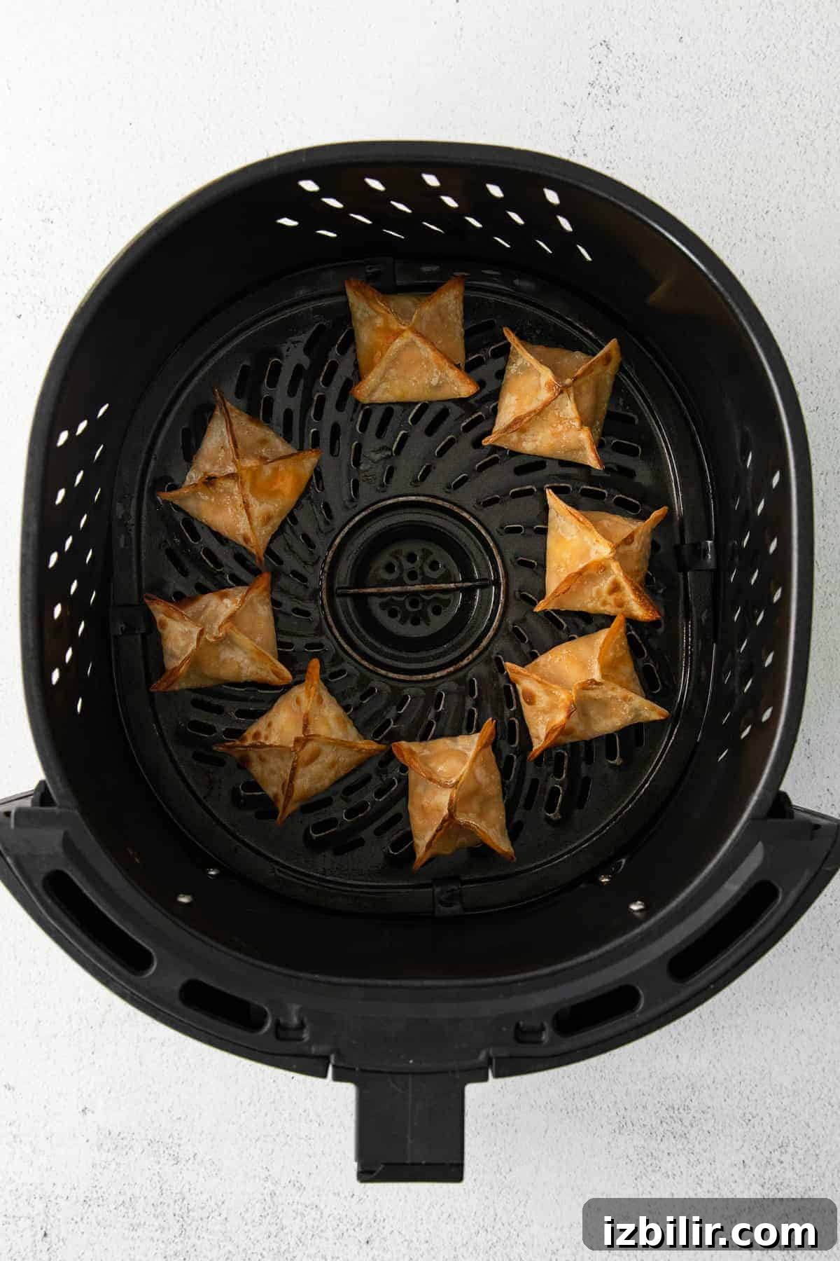 Air Fryer Wontons buffalo chicken wontons in air fryer