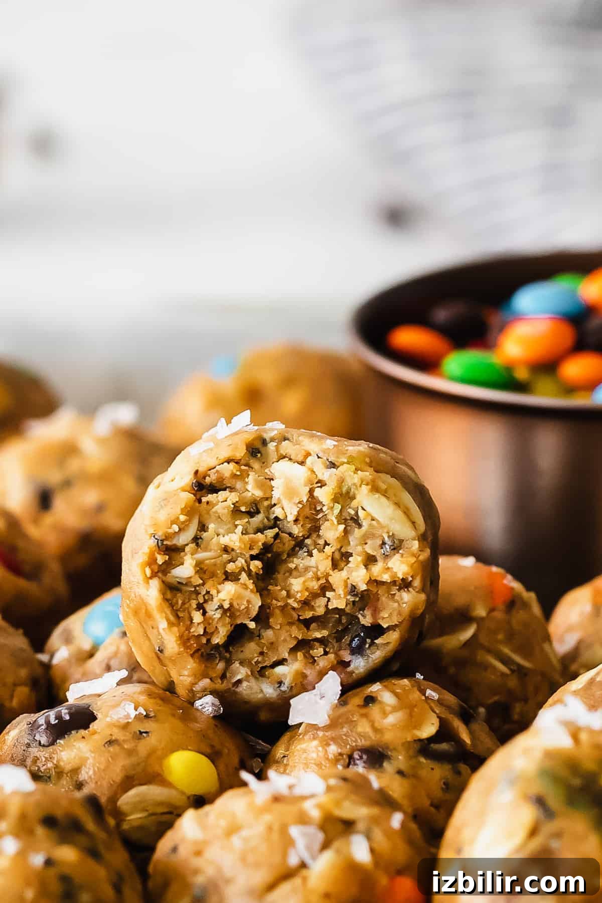 monster cookie protein balls