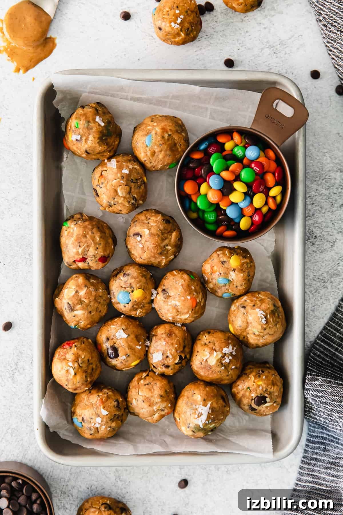protein balls in container