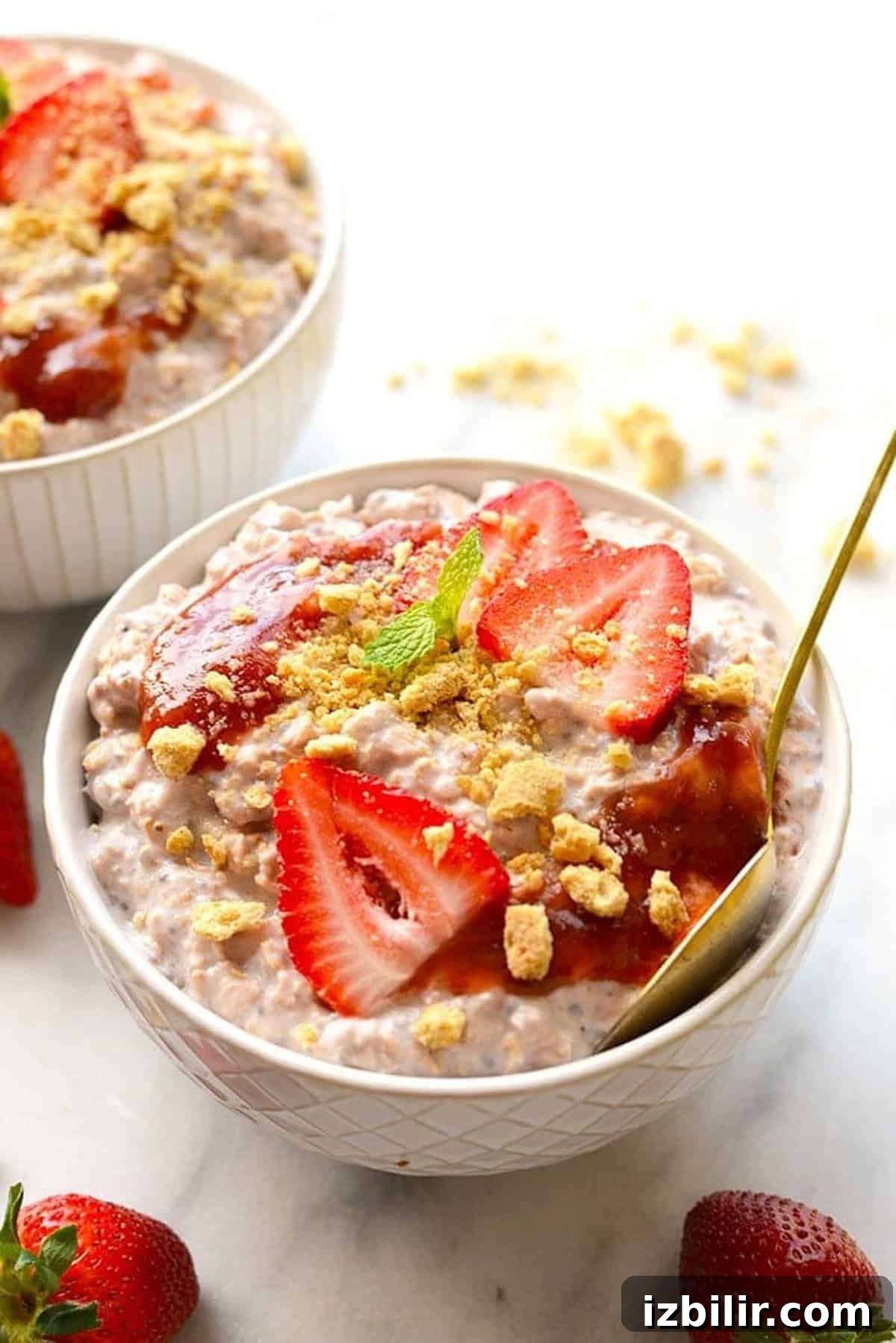 oatmeal in bowl.