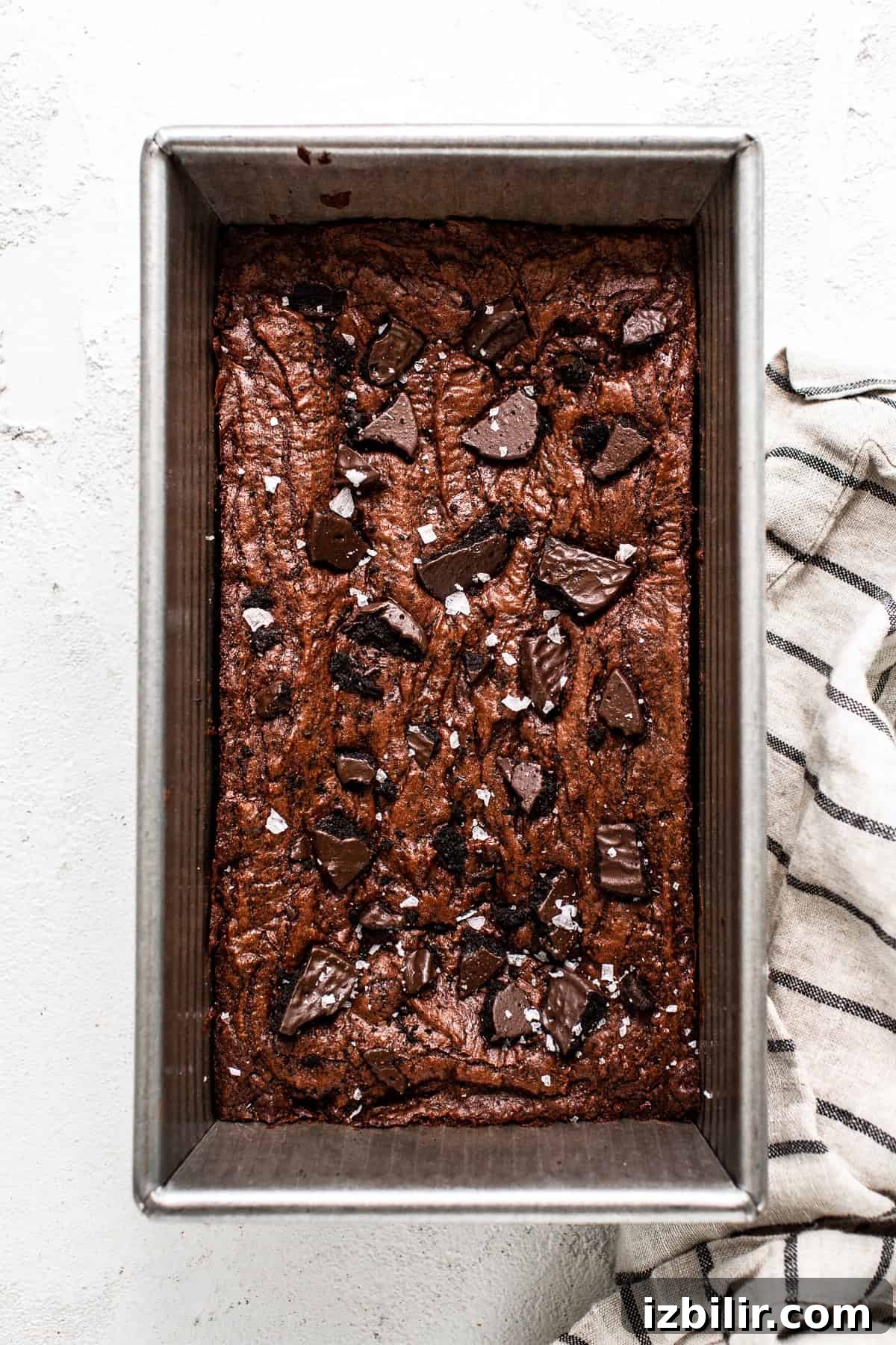These Thin Mint Brownies are the ultimate small-batch mint chocolate brownies. They are minty, fudgy, and so delicious. brownies in pan