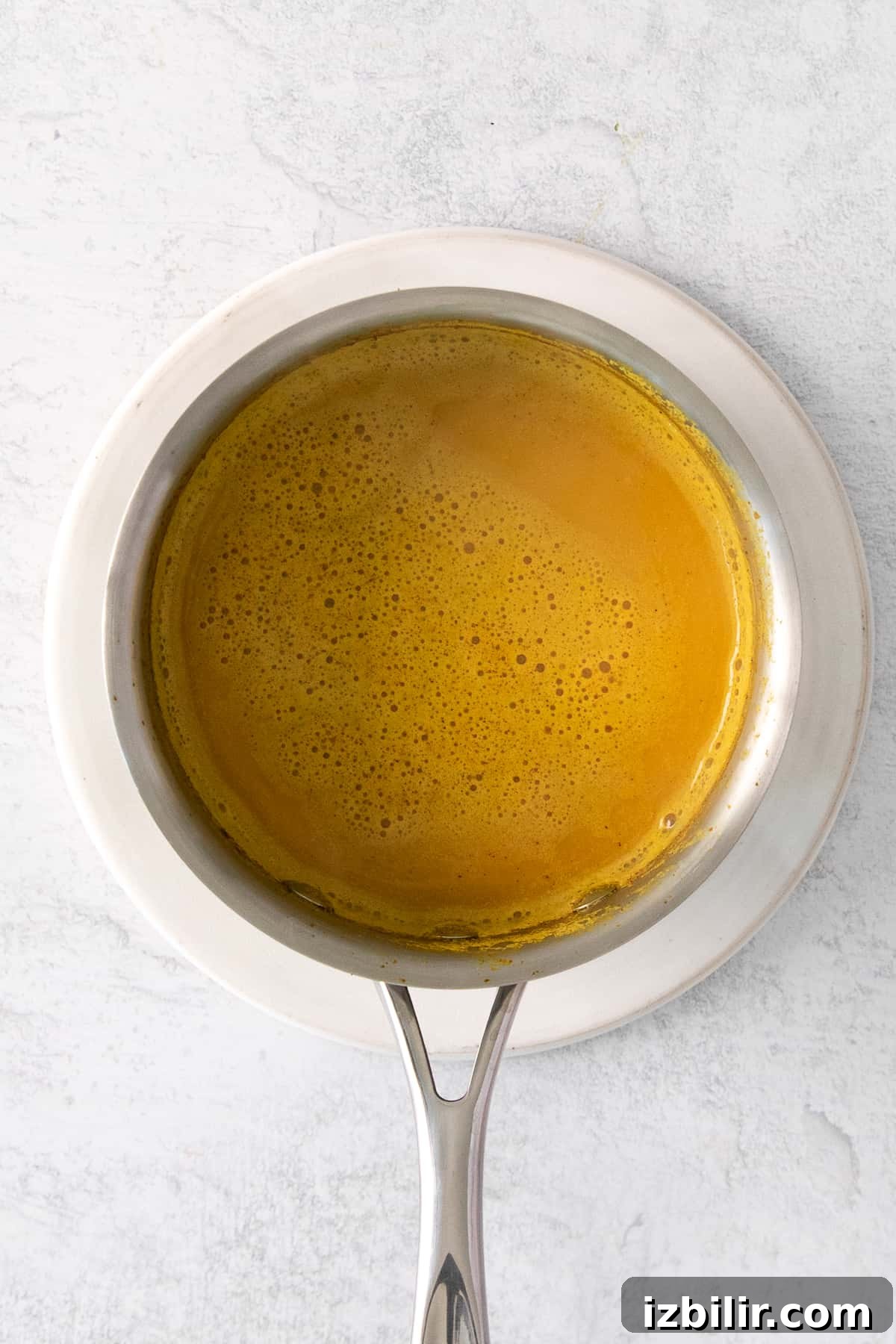 golden milk latte in a cup