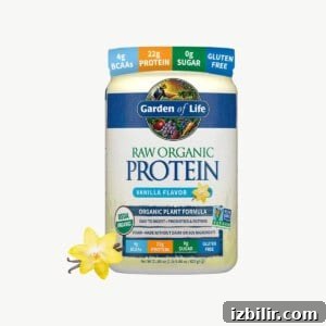 garden of life protein powder.