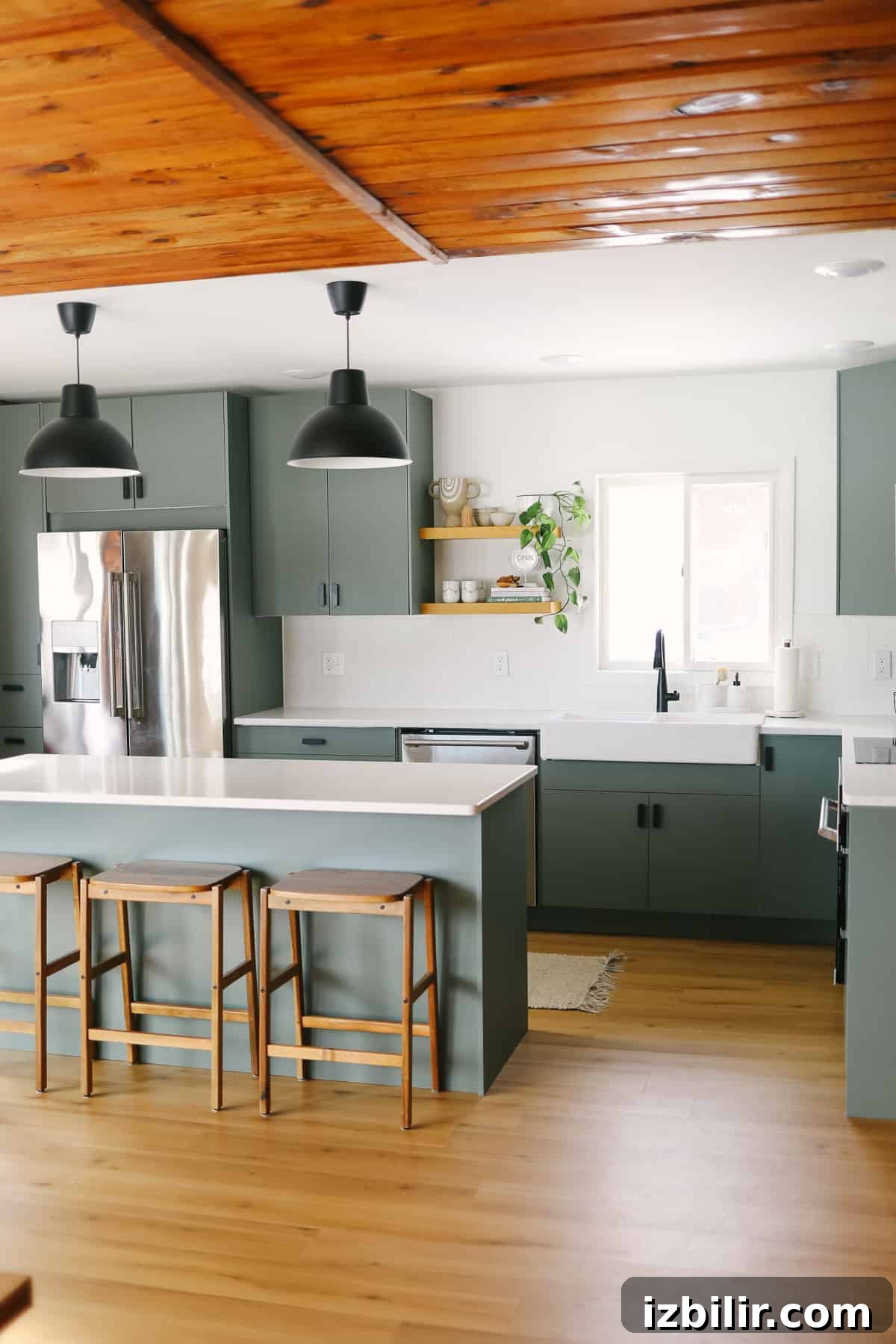 Scandinavian Modern cabin kitchen reveal IKEA Kitchen