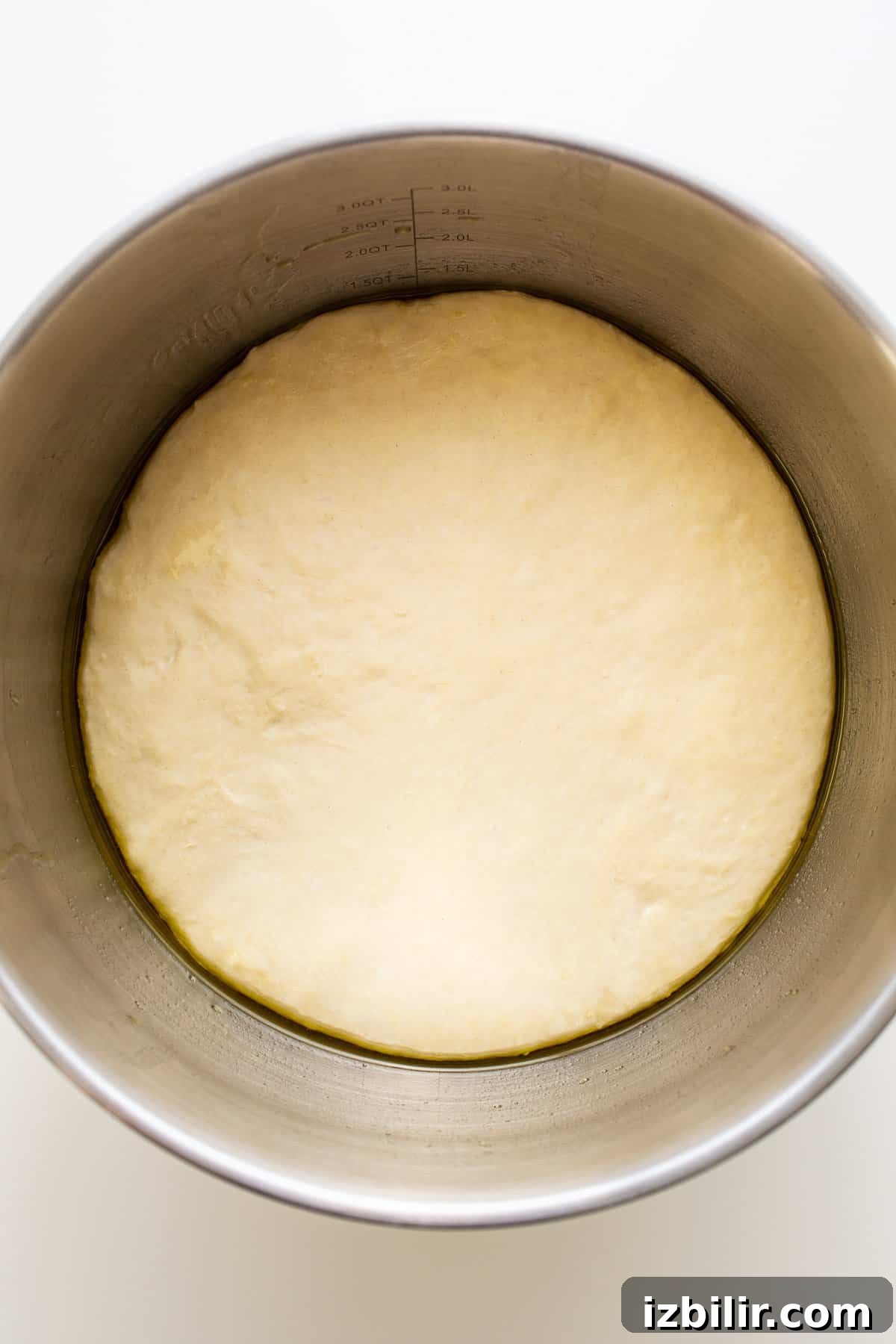 Dough rising in bowl dough rising in bowl