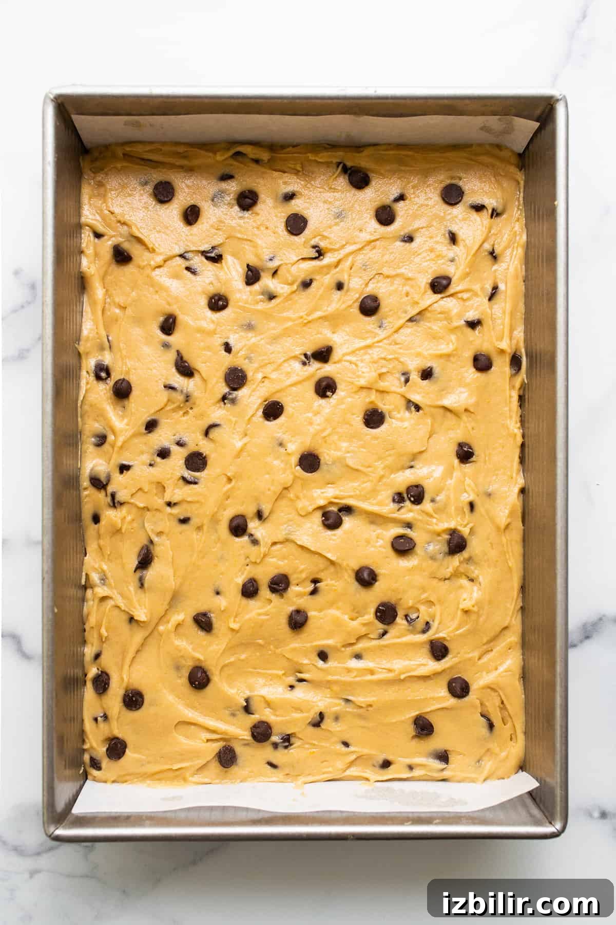 Bars in dish.
