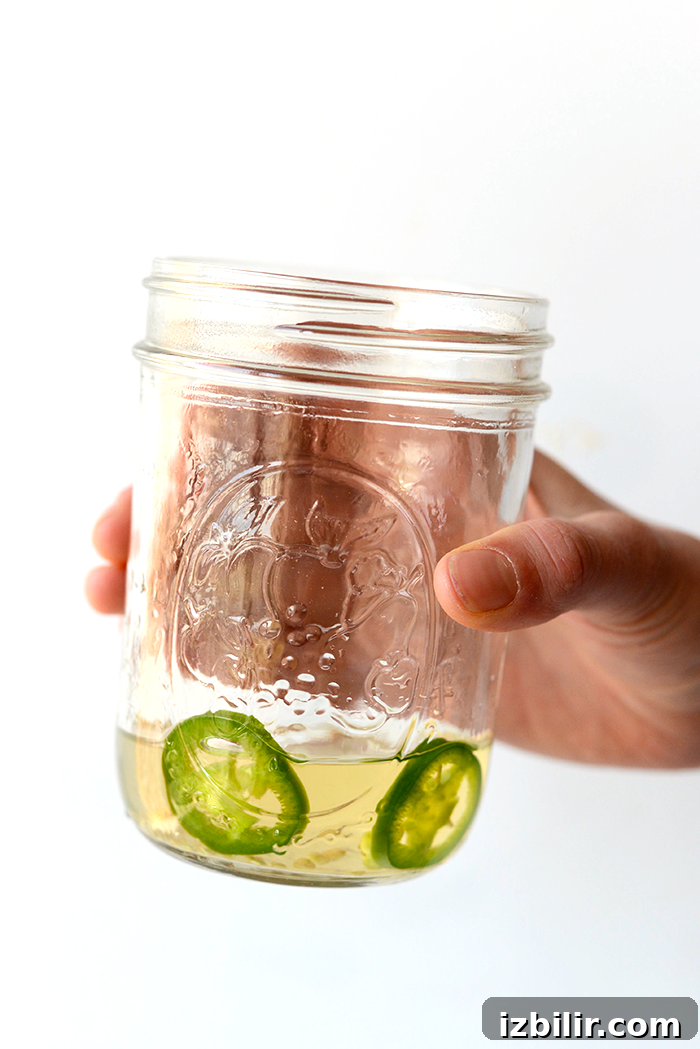 Jalapeño tequila