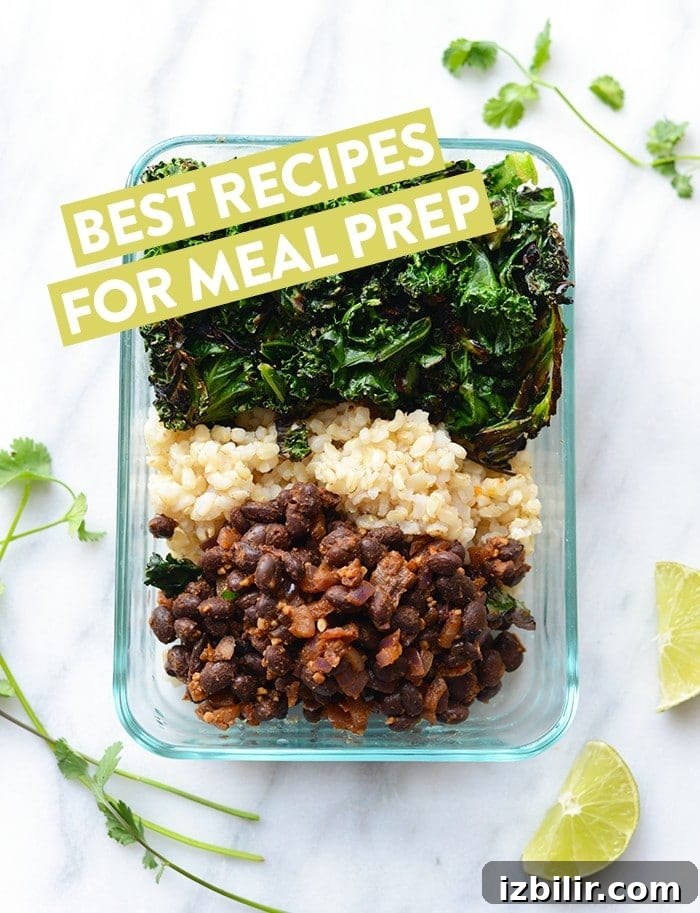 Get inspired with our best healthy meal prep recipes from Fit Foodie Finds. We've included healthy meal prep ideas in all categories including breakfast, lunch, dinner, snacks, and desserts! meal prep recipe