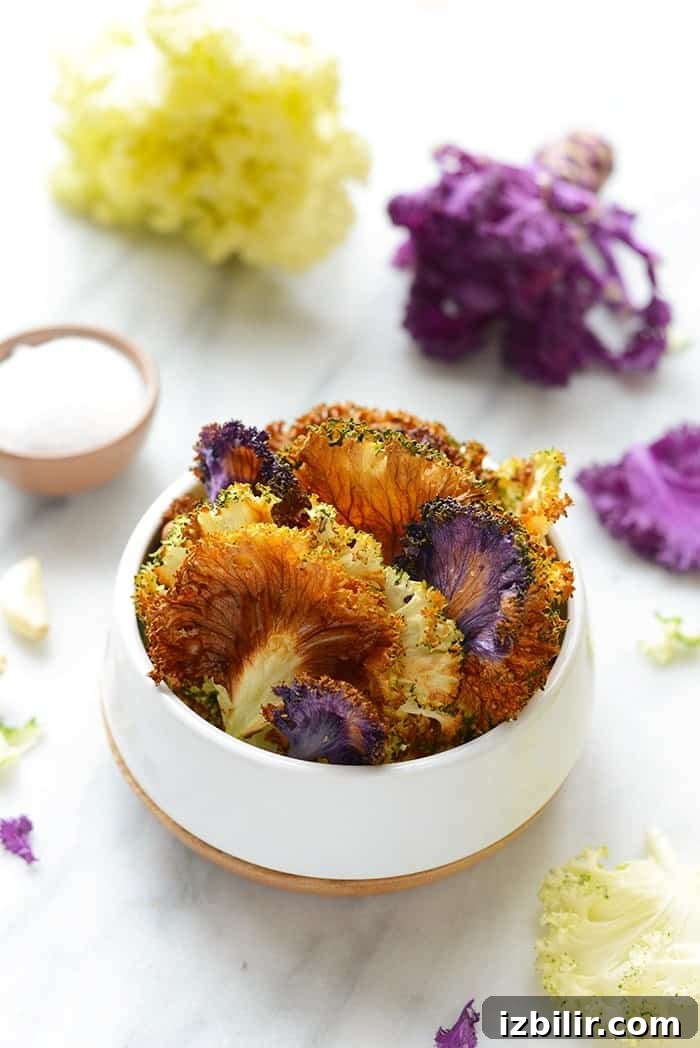 Crispy Oven-Roasted Garlic Kale Chips 5 Roasted kale chips