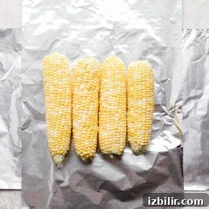 Grilled Corn on the Cob Recipe: Smoky, Charred and Buttered 2 corn in foil