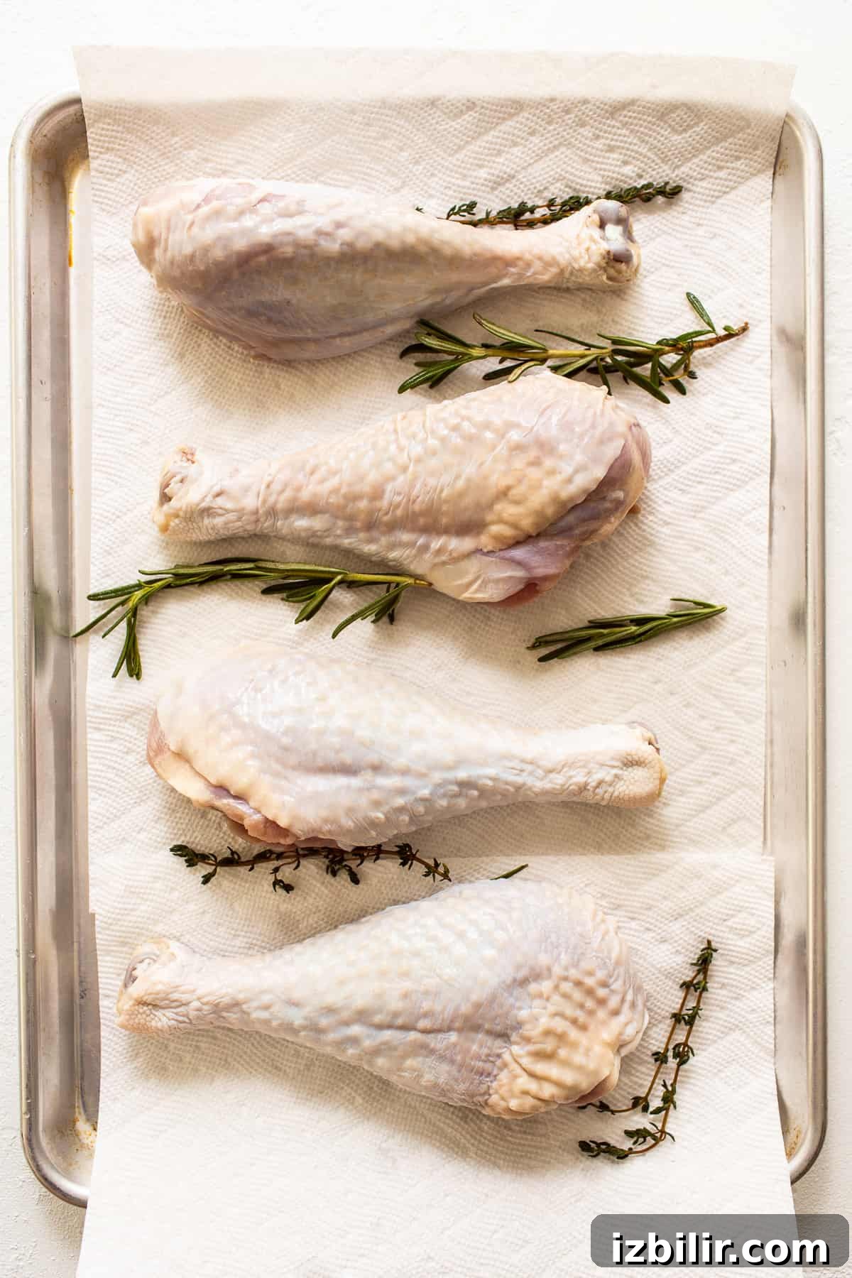 How to Smoke Turkey Legs for Juicy, Flavorful Results 3 Smoked turkey legs resting on paper towels