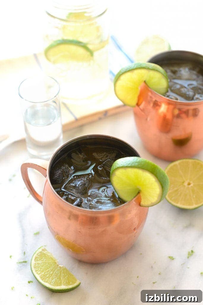 Mix up a Moscow mule in no time and with just 3 ingredients! All you need for the best Moscow mule drink recipe is vodka, lime, and ginger beer. Moscow mule in copper mug with lime wedge