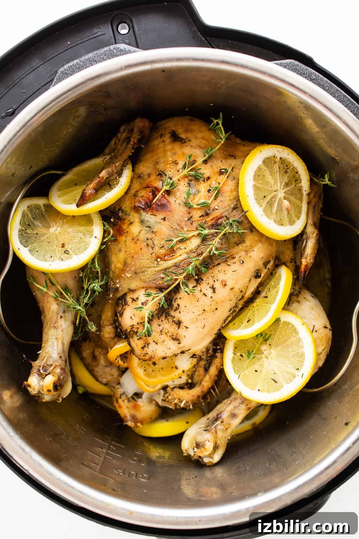 whole chicken in Instant Pot.