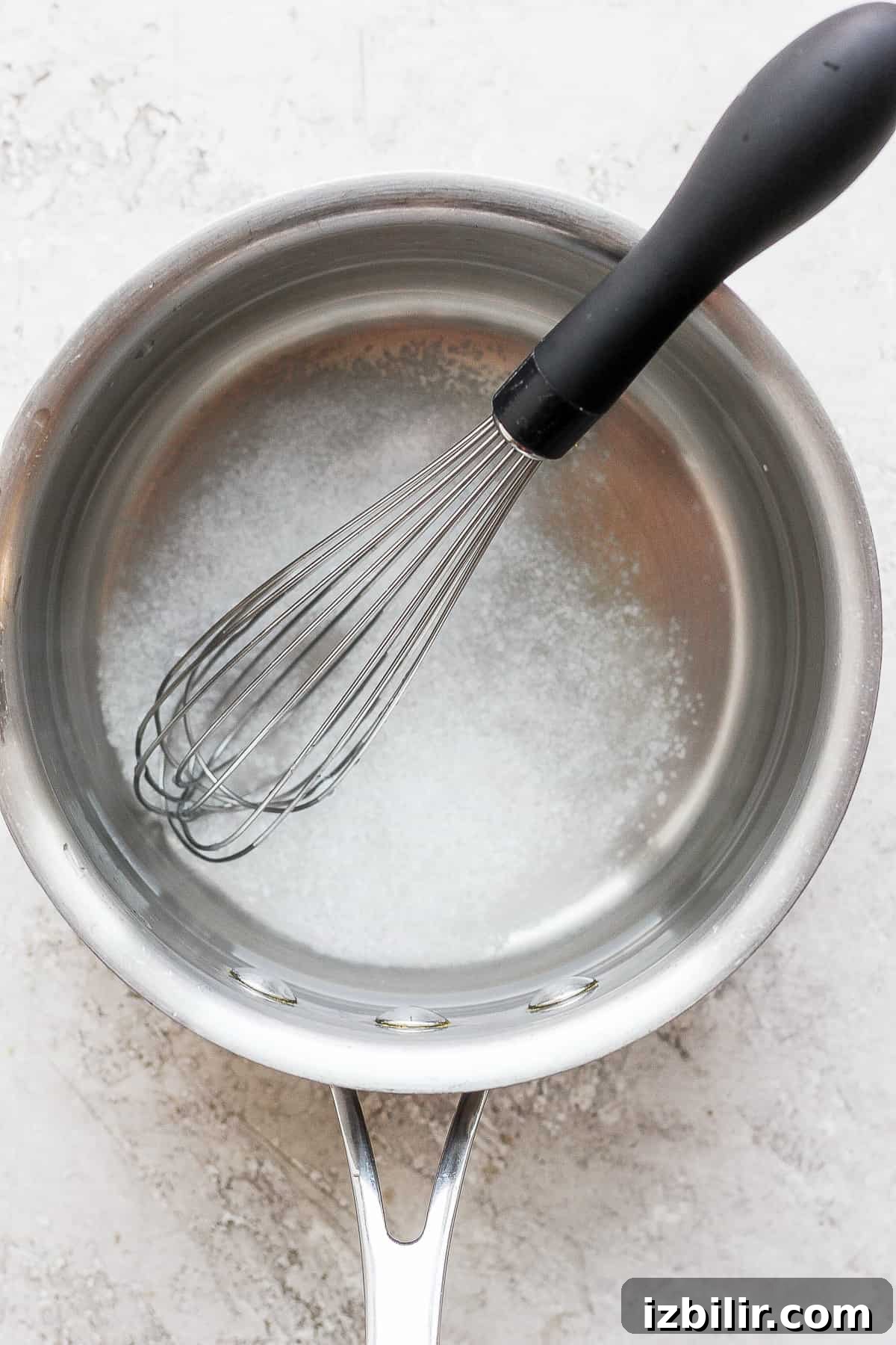 How to Brine a Turkey for Juicy, Flavorful Results 6 Water and salt in a pot.
