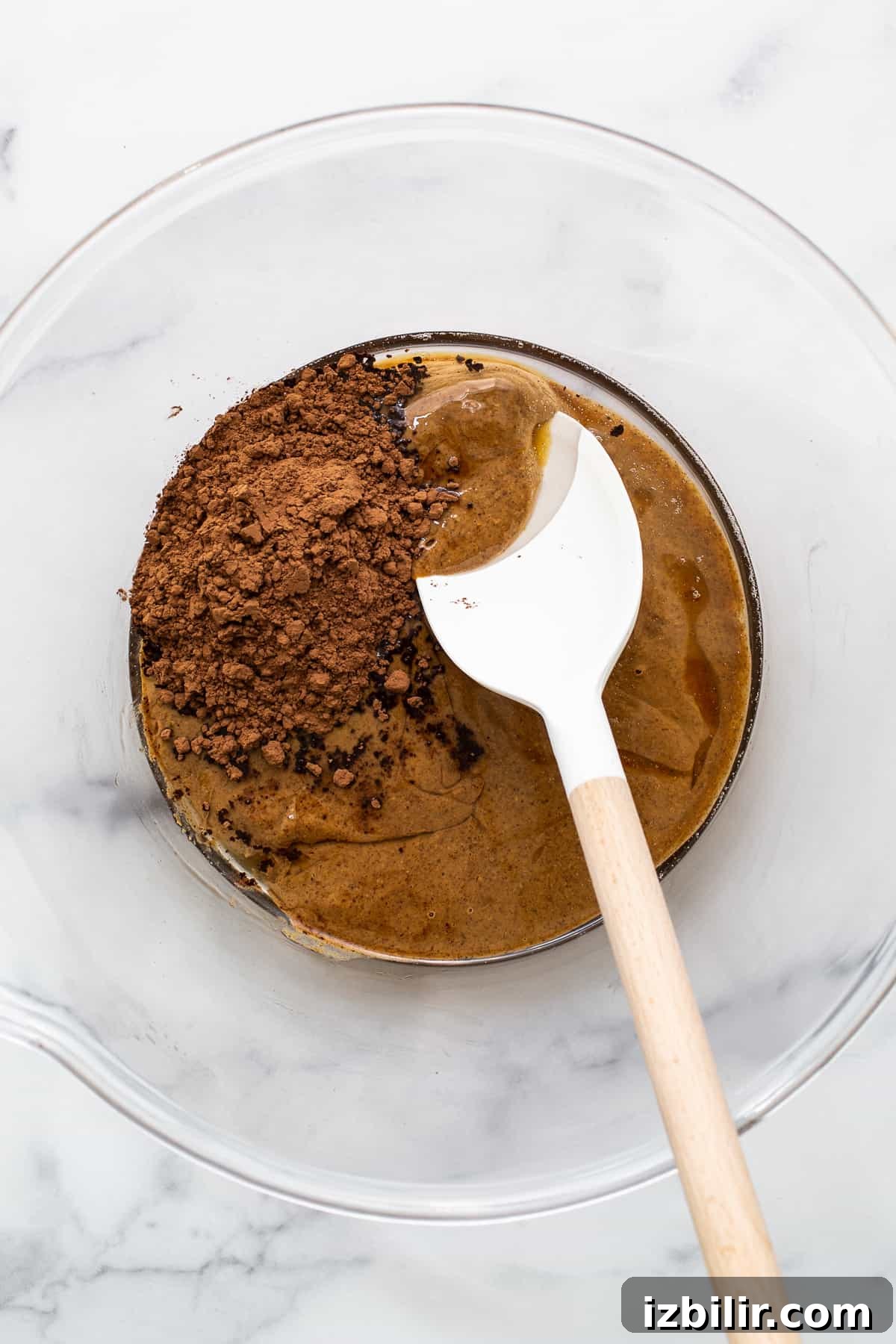 No-Bake Peppermint Freezer Fudge Recipe 3 Ingredients in a bowl.