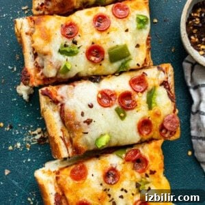 French bread pizza.