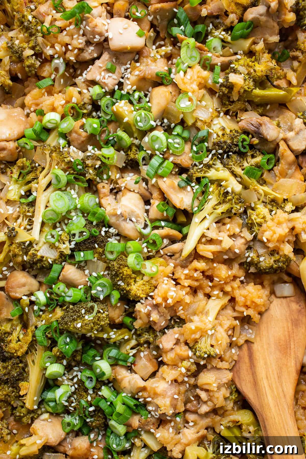 broccoli rice and chicken casserole.