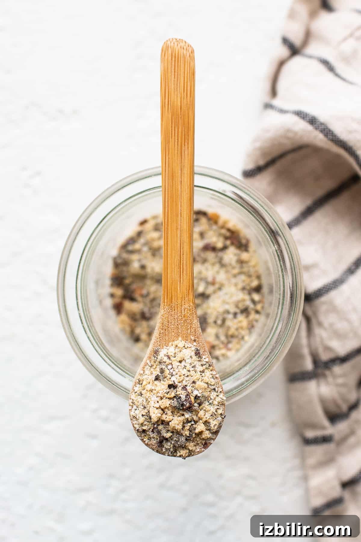 Steak seasoning on a spoon Steak seasoning on a spoon.