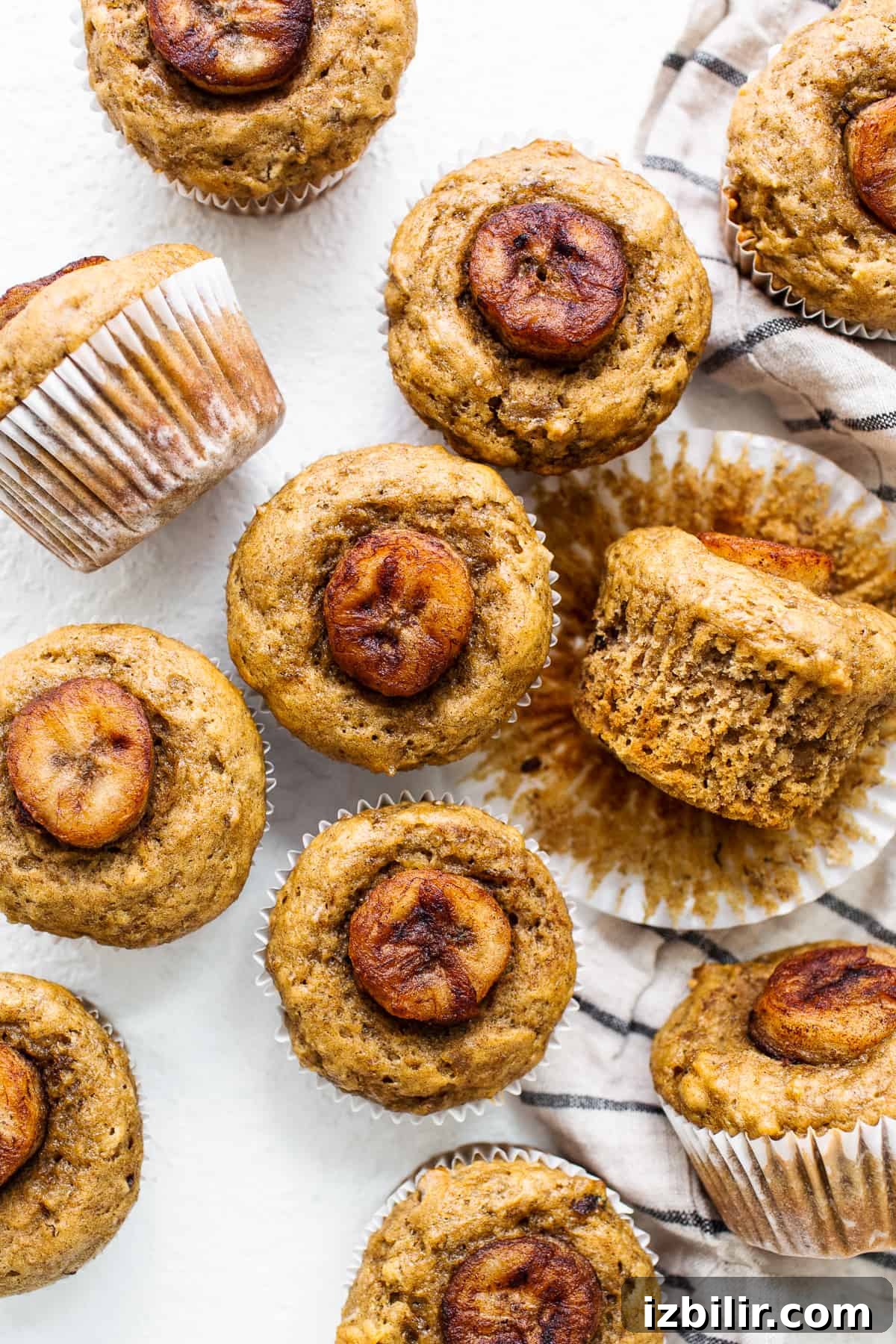 Bananas Foster Muffins with Rum Caramel Glaze 10 img 192259 12