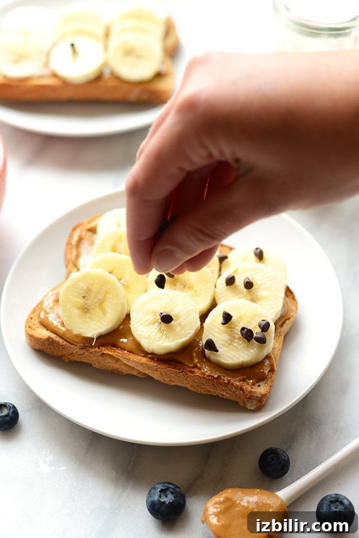 toast on plate