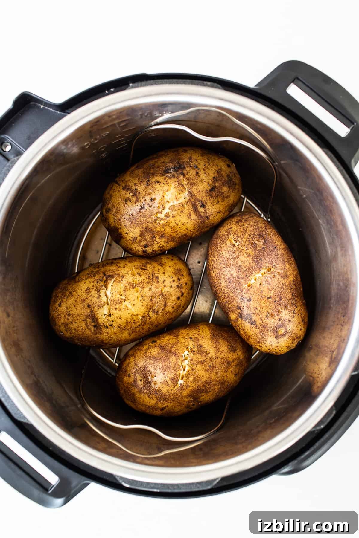 Baked potatoes in Instant Pot baked potatoes in instant pot.