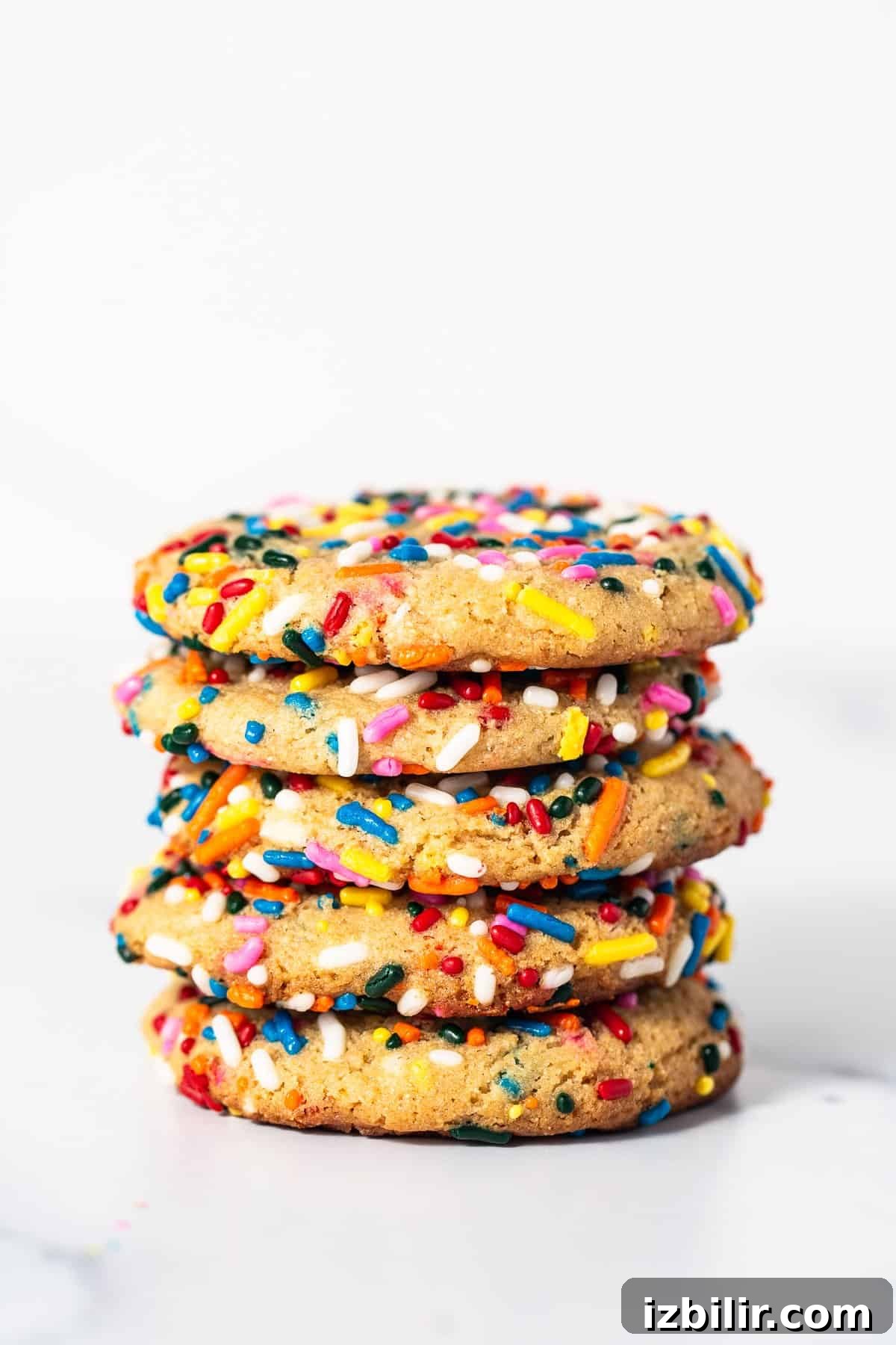 Stack of masa cookies. stack of cookies.