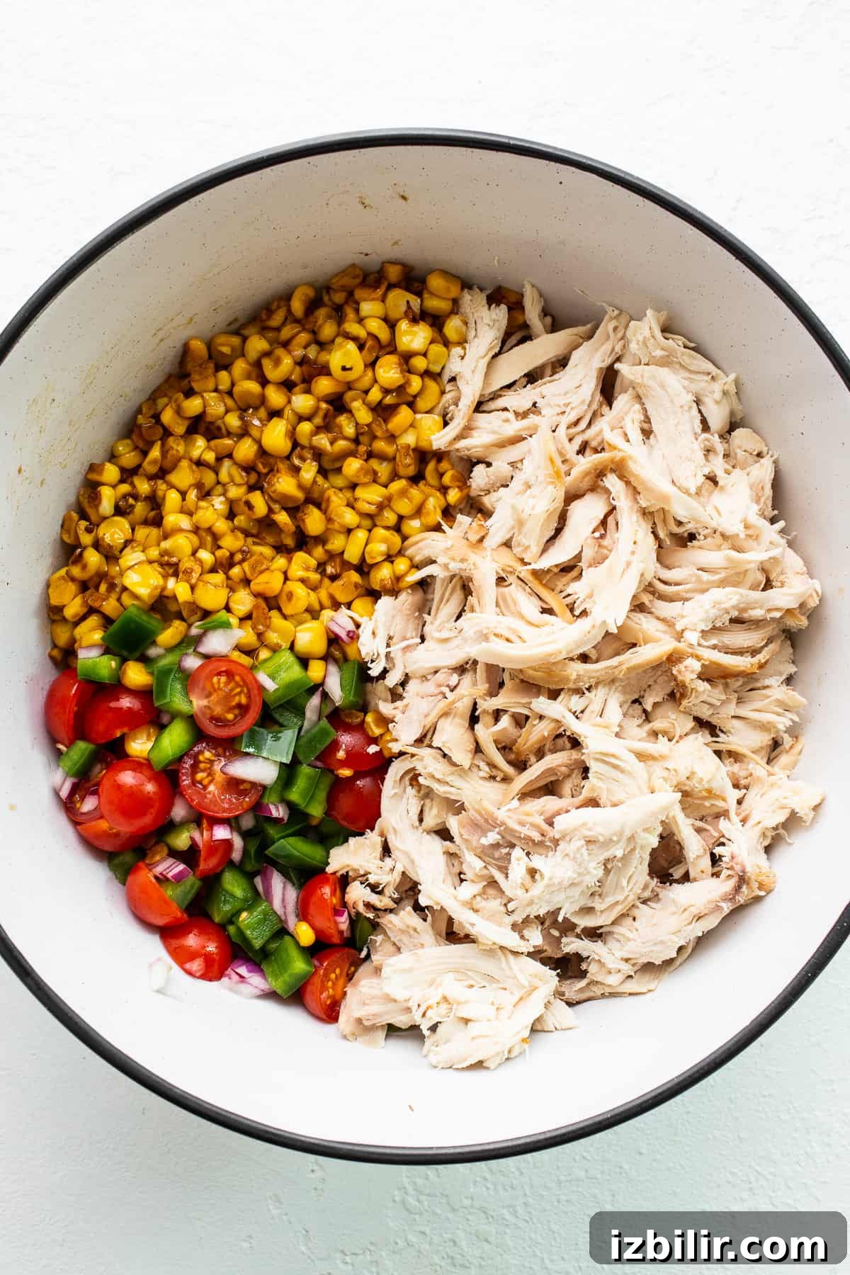 ingredients in bowl.