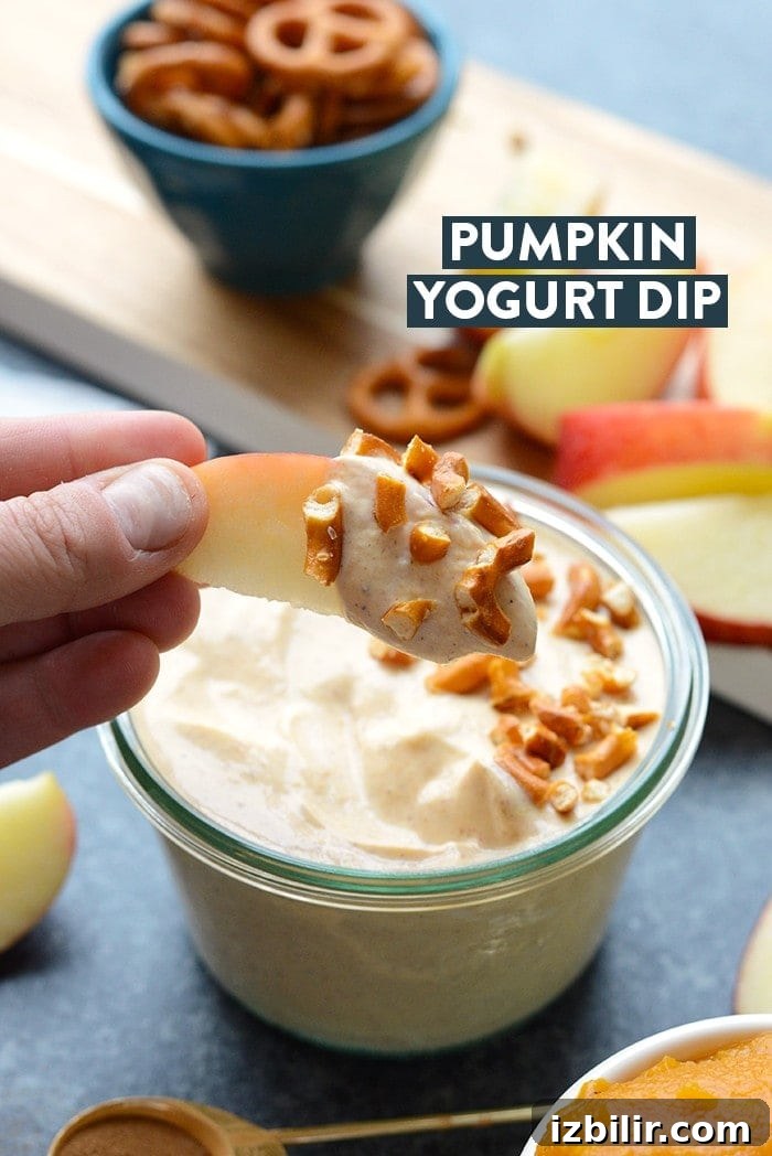 Creamy Pumpkin Dip with Greek Yogurt Recipe 5 Pumpkin yogurt dip serving suggestion