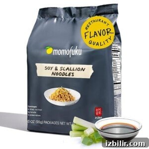 Monofuku soy & scallion noodle.